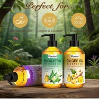 Huile de jojoba biologique 100% pure au gingembre, eucalyptus et lavande pour le soin anti-cellulite et le massage corporel
