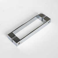 Poignée de porte en verre de douche personnalisable Hydrorelax avec alliage de zinc et finitions multiples pour salles de douche