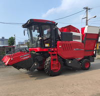 Moissonneuse-batteuse automotrice 4YZ-4WA à 4 rangs pour maïs, avec épluchage automatique et retour de la paille, pour terres agricoles - Vente en gros