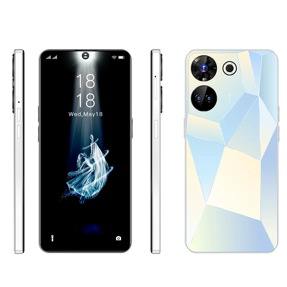 Super low-price popolare telefono cellulare transfrontaliero C20 pro all-in-one machine 7.3 pollici grande schermo TECNO telefono Android