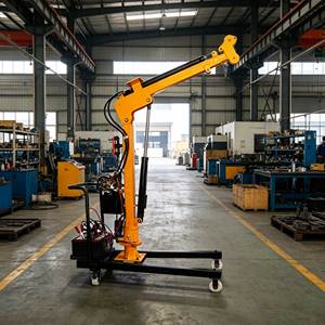 bibo 2Ton Truck Mobile <b>Crane</b> <b>With</b> 360 Jib <b>Remote</b> <b>Control</b> Electric Winch 6000lbs-12000lbs Rotary Boom Jib <b>Cranes</b> Product Type - Product Image 4