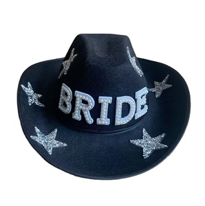 Cappelli da Sposa Bianchi, Cappelli da Capitano e da Cowboy, Velo da Donna per Matrimonio, Addio al Nubilato, Decorazioni per Feste, Fornitore di Articoli per Decorazione - Product Image 5