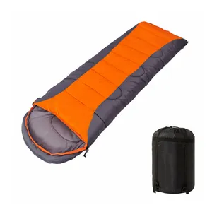 防水スーパーソフトウィンターアウトドアキャンプ旅行をカスタマイズ厚く暖かい寝袋