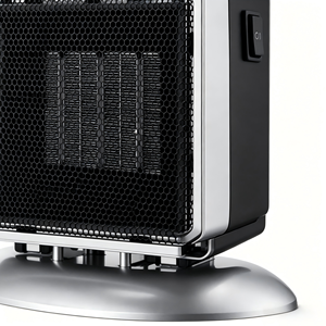 Calentador de Escritorio Cerámico PTC con Protección Contra Sobrecalentamiento, Control con Perilla, Enchufe Europeo 220V, Calentador Rápido con Ventilador para Uso Doméstico - Product Image 2
