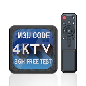 Hot Sell Stable Best Free Test 4K M3U IP 12 Months TV Smarters code Reseller Panel Free Trial IP Xtream TV Set Top Box