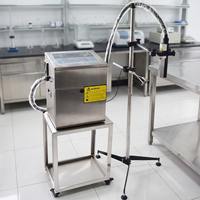 Codeur jet d'encre économique pour ligne de production, imprimante jet d'encre à petits caractères, machine d'impression CIJ, machine de codage de date et de lot