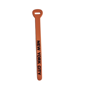 Custom Logo Soft PVC Rubber Zipper <b>Puller</b> Flexible Foldable Handle for Bags Backpacks Jackets Luggage - Product Image 3