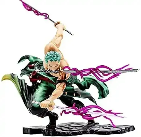 Minrong PVC heykeli Anime Action Figure Roronoa Zoro şekil üç bin dünya bir adet şekil