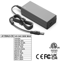 Adaptateur d'alimentation 19V 4.74A 90W Chargeur à découpage pour mini PC, ordinateur industriel, routeur, écran LED, moniteur, imprimante