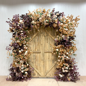 GNW 10ft enorme cornice in legno <span class=keywords><strong>con</strong></span> arco di <span class=keywords><strong>fiori</strong></span> decorazione della fase di nozze <span class=keywords><strong>sfondo</strong></span> nuziale <span class=keywords><strong>fiori</strong></span> arco design - Product Image 3