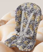Ensemble de chaise haute multifonctionnelle 3-en-1 luxueuse pour bébé de 0 à 12 mois, siège balançoire pliable avec matériau PP, à commande manuelle