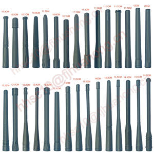 Antena de goma LED colorida-Látigo de iluminación de radio portátil VHF/UHF con conectores BNC/SMA - Product Image 3