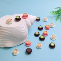 100 Pezzi Mini Tazze da Caffè in Resina, Cabochon a Forma di Cibo e Bevande, Giocattoli per Scrapbooking, Artigianato, Gioielli Fai da Te, Portachiavi, Accessori per Bambole