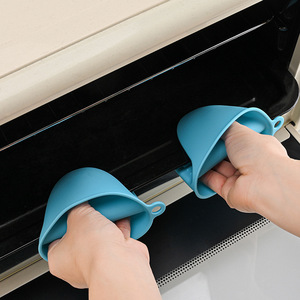 Gants en silicone résistants à la chaleur, gants de four, maniques de <span class=keywords><strong>cuisine</strong></span> en silicone, protège-plat pour la <span class=keywords><strong>cuisine</strong></span> et la pâtisserie - Product Image 4