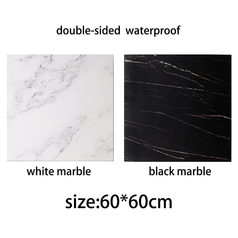 Marbre blanc et noir marbre