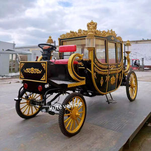 Chariot électrique de luxe pour visite touristique, style calèche royale, artisanat exquis - Product Image 1