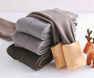 KTJ-59 उच्च कमर थर्मल धकेल ऊन महिला लेगिंग त्वचा पैठ पारदर्शी रकाब स्लिम कोरियाई काली चड्डी Pantyhose के - Product Image 6