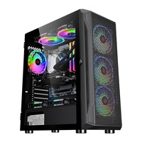 PC para Juegos Completo y Económico con I5 7600 y GPU, Equipo de Computadora Personalizado, Computadoras de Escritorio Preconstruidas al por Mayor, PC Gamer con GPU Rx580