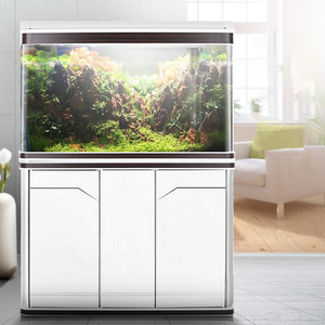 <span class=keywords><strong>Aquarium</strong></span> en acrylique personnalisé, grand cube transparent en verre, avec balles avant, pour poissons - Product Image 2