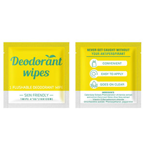 Du Lịch Khử Mùi Khăn Lau Riêng Bọc Nách Chất Khử Mồ Hôi Khử Mùi Cơ Thể Khăn Lau Cho Phụ Nữ Người Đàn Ông - Product Image 1