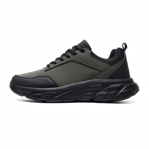 Men's Sporty Running Shoes Wholesale Lightweight Breathable Mesh Lace-Up Sneakers
