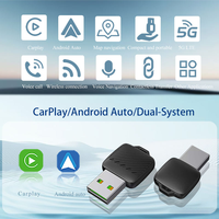 Adaptateur sans fil Android Auto 2-en-1 USB et Type-C pour voiture avec CarPlay filaire – Garantie 1 an