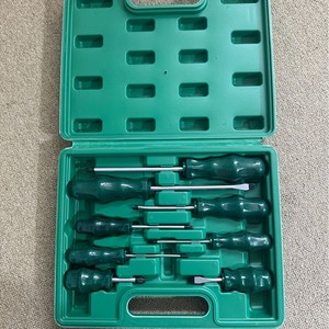 8-Piece <b>Screwdriver</b> <b>Set</b> Phillips <b>Bit</b> Chromium Vanadium Steel Anti-Slip Handle Home Auto Repair Tool Kit - Product Image 3
