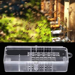 Profesyonel kraliçe arılar için Catcher ekipmanları şeffaf plastik arıcılık yetiştirme kafes arı çiftlik yeni durum kültür aracı - Product Image 3