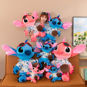 Hawaiian <strong>Stitch</strong> <strong>Plush</strong> Toy-New Summer <strong>Lilo</strong> &amp; <strong>Stitch</strong> Doll with PP Cotton Filling Super Soft <strong>Plush</strong> for Couples Claw Machine Prizes - Product Image 4