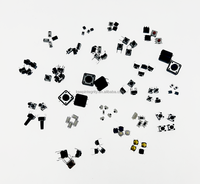 25types 10 pièces/types packs d'interrupteurs assortis couramment utilisés 4 broches 6x6x5 bouton poussoir Micro interrupteur