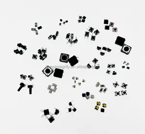 25タイプ10個/タイプ一般的に使用される各種スイッチパック4ピン6x6x5マイクロスイッチプッシュボタン