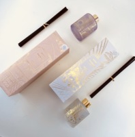 Boîtes cadeaux d'aromathérapie sans flamme de luxe personnalisées 150ml/200ml, boîtes rigides en papier de qualité alimentaire faites à la main, diffuseur d'huiles essentielles