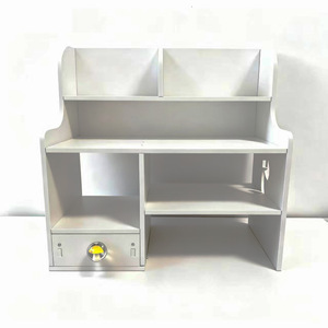 Office Organizer 4 Layers Rectangle Standing Type Desktop Storage Rack For Stationery <b>Books</b> And Small Items - Product Image 4