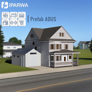 Iparwa nouvelle maison <span class=keywords><strong>de</strong></span> conteneur préfabriquée à plat vieillissante en <span class=keywords><strong>place</strong></span> petites maisons modernes Adu pour nous - Product Image 1