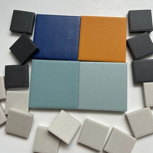 Gạch sứ không tráng men tùy chỉnh kết cấu đơn sắc mờ chà tường gạch cho trong nhà ngoài trời khách sạn phòng tắm trang trí phong cách mộc mạc - Product Image 2