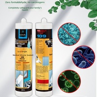 Colle silicone neutre transparente SIDUN pour miroir, non corrosive, sans clou, sans perçage, fixation de miroir de salle de bain, haute adhérence