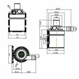 <b>Dc</b> Brushless Water Pump <b>12V</b> 24V Submersible Aquarium Pump Low Noise Plastic Material For Water Circulation Filter - Product Image 2