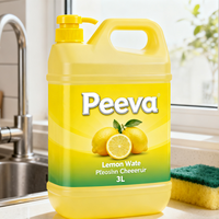 Pack familial pour la maison, liquide vaisselle écologique à haute mousse, parfum citron, vaisselle de cuisine, détergent à grande capacité