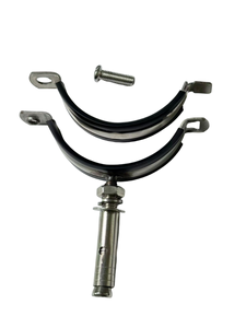 Rk Ống thép không gỉ Kẹp kẽm kết thúc Hàn bu lông Neo PVC Lót kim loại sửa chữa buộc OEM tùy chỉnh 5 năm 200mm - Product Image 3