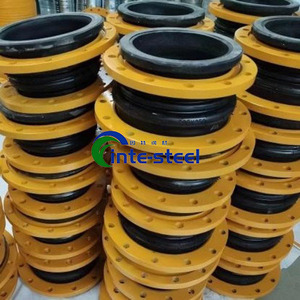 Giả mạo mặt bích nối khớp nối ống thổi bù EPDM linh hoạt cao su mở rộng khớp phụ kiện đường ống - Product Image 6