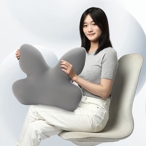 Cojín de Soporte Lumbar Ergonómico y Personalizable, Ecológico, de Espuma Viscoelástica, Antideslizante, <span class=keywords><strong>para</strong></span> Coche y Hogar - Product Image 1