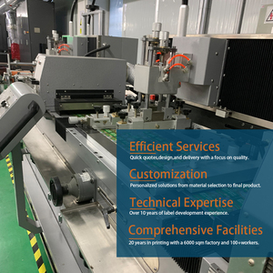 Tùy chỉnh in an Ninh Nhãn dán nhãn không thấm nước Sticker tấm dính cuộn với logo cho bao bì chai và Jar nhãn - Product Image 5