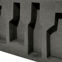 Insert de protection en mousse EVA moulée sur mesure, antichoc, résistant à l'eau et à l'humidité, pour emballage de boîte à outils ou de coffret cadeau