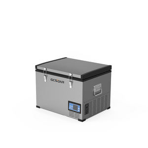 Mini refrigerador de coche portátil de almacenamiento personalizado de fábrica GCSOAR, 12V, 24V, con refrigeración y calefacción - Product Image 1