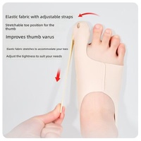 Correcteur d'orteil gros, couvre-orteil spécial, semelle orthopédique pour la correction du gros orteil, fixation spéciale du gros orteil
