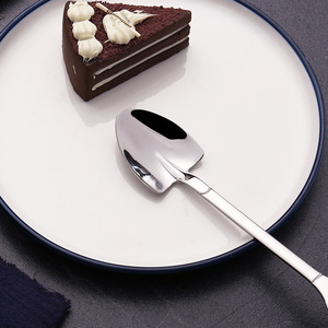 Cuillère en acier inoxydable 304, cuillère créative rétro pour desserts, cuillère spéciale pour pastèque, cuillère à mélanger la crème glacée - Product Image 4
