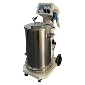 دفعة مسحوق نظام طلاء حزمة مع محمول بشاشة لمسية بندقية + حجيرة رش + علاج الفرن - Product Image 6