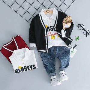 Conjunto de Ropa para Bebé de Primavera, Nuevo Diseño, 3 Piezas, Ropa para Niños, Trajes para Niños, Conjunto de Ropa para Niño - Product Image 3