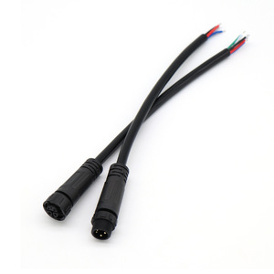 Guo Jinqiang M12 Connector 28 Core 60V 5A Waterproof Male Outdoor <b>LED</b> <b>Lighting</b> <b>Wire</b> - Product Image 1