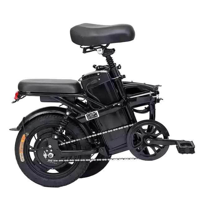 USA Drop Shipping Mini Size Folding Electric Bicycle 250W 15AH Electronic Dual Suspension Lithium Battery Adult City Bike